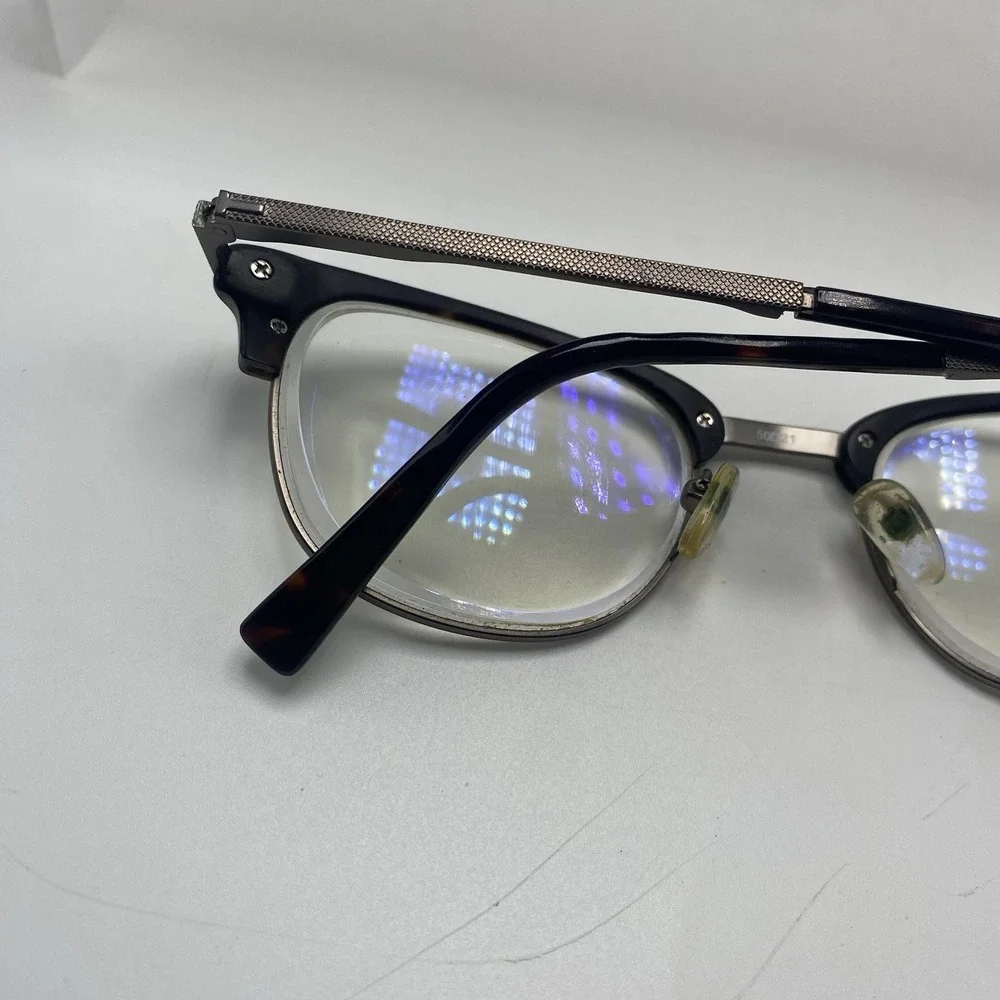 Ted Baker eyeglasses FRAME ONLY 50-21-140 Brown Tortoise 545